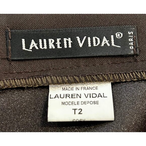 Lauren Vidal Paris Minimalist Quiet Luxury Trousers – Made in France – Sz MEDIUM - Picture 3 of 11